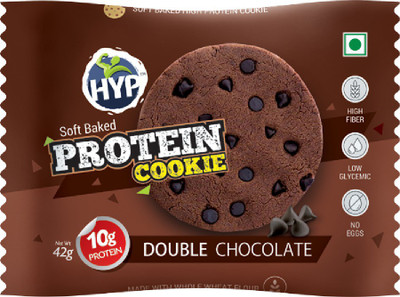 

HYP Protein Cookie - Double Chocolate (Box of 6 Cookies)(42 g, Pack of 6)