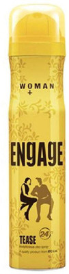 

Engage Woman Deodorant, Tease Body Spray - For Women(165 ml)