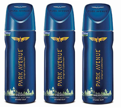 

Park Avenue Hero Deodorant Spray - For Men(450 ml, Pack of 3)