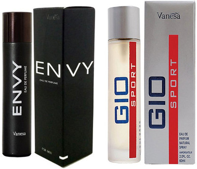 

envy MEN & JIO SPORT Perfume Body Spray - For Men(120 ml, Pack of 2)