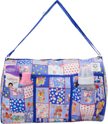 

Indi Bargain Kids Care Bag, Diaper Bag, Mamas Bag, Baby Carrier Bag, Travelling Bag Multipurpose Multipocket Bag(Blue)