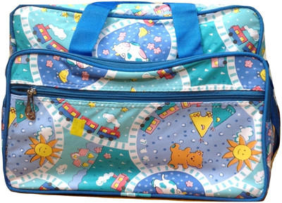 

little lillies blue colour Multi utility Diaper Bag(Blue)