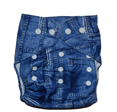 

Baby Shopiieee Baby Reusable Cloth Diaper with 1 Pcs. 3 Layer Microfiber Inserts - L