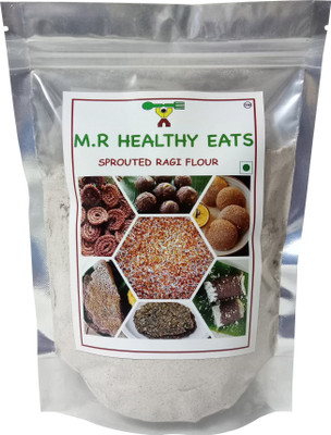 

M.R Healthy Eats Organic Homemade Sprouted Ragi Flour 500g Nutrition Drink(100 g, Natural Flavored)