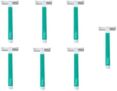 

Schick Exacta2 Original (American) for Men Sensitive Skin Disposable Razor 5+2 free razor Disposable Razor(Pack of 7)
