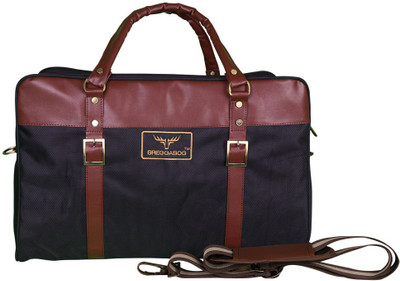 

BREGGABOG DESIGNER TRAVEL BAG Travel Duffel Bag(Black, Brown)