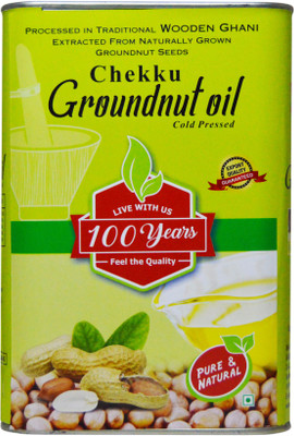 

100 Years Brand Pure & Original Groundnut Oil Tin(1 L)