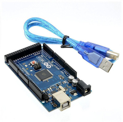 

INVENTO Arduino Mega 2560-CE-ROHS- Free USB cable- 3D printer/CNC/Robotics/DIY Projects Electronic Components Electronic Hobby Kit