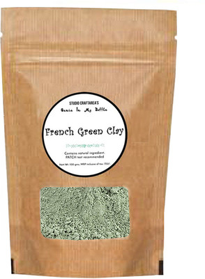 

Genie In My Bottle 100Gms Pure Cosmetic Grade French Green Clay(100 g)