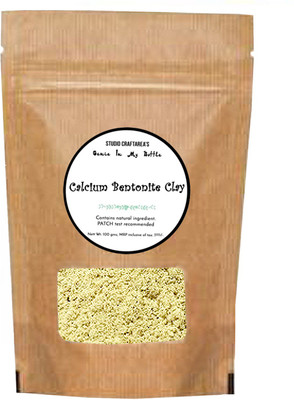 

Genie In My Bottle 100Gms Pure Cosmetic Grade Calcium Bentonite (Fuller's Earth) Clay(100 g)
