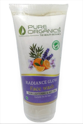 

Pure Organics Radiance Glow Face Wash (Skin Lightening & Anti Tan) 50 ML for Men & Women Face Wash(50 ml)