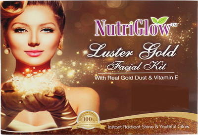 

NutriGlow Iuster Gold facial kit 250 g