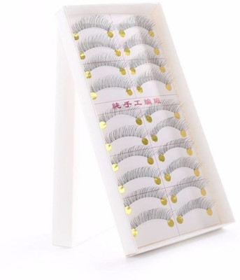 

CGT 10 Pair Pretty Charming long False Eyelash Extension Makeup, Fake eye lashes(Pack of 1)