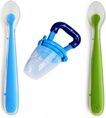 

Ekana Mart Baby food feeder001 - Silicon(Blue, Green)