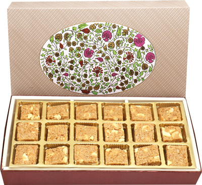 

Ghasitaram Gifts Healthy Hampers-3 Part Eco 18 Pcs Granula Bites Box Combo(2)
