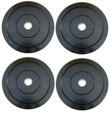 

APS | 2kg x 4 Plates (Middle Hole Size: 3.5 cm) FOR BarBell & Dumbbell Rod Black Weight Plate(8 kg)
