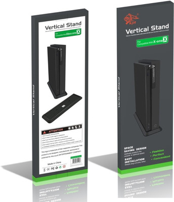 

TCOS TECH Xbox One X Vertical Stand Gaming Accessory Kit(Black, For Xbox One)