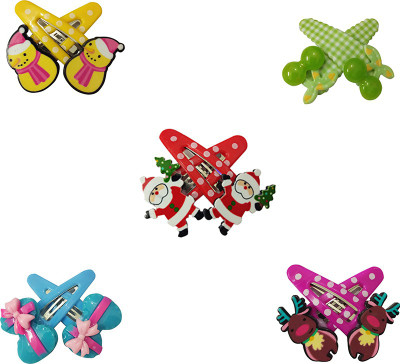 

Fllik Multi Designs Girls Tic Tac Clip(Multicolor)