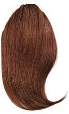 

BOXO Human Fringes, Front Extensions Women And Girls, Medium Brown Hair Extension
