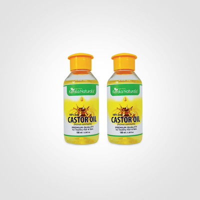

Kerala Naturals 100% Pure Castor Oil Hair Oil (200 mi) Hair Oil(200 ml)
