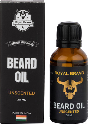 

Royal Bravo Beard Oil Unscented 30 ml for beard growth and naurishment Hair Oil(30 ml)