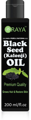 

ORAYA 100% Pure & Natural Blackseed ( Kalonji) Hair Oil Skin OIl-200ML-Hair Oil(200 ml)