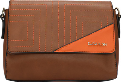 

SUGARUSH Sling Bag(Brown)