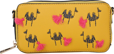 

Global Desi Hand-held Bag(Yellow)
