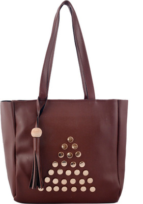 

VARSHA FASHION ACCESSORIES Hand-held Bag(Brown)