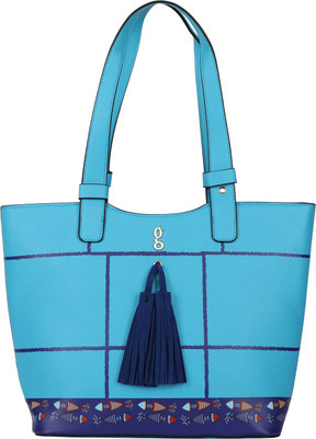 

Global Desi Tote(Blue)