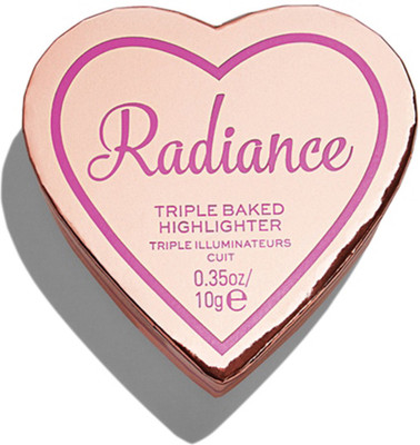 

Makeup Revolution I Heart Revolution Glow Hearts Rays of Radiance Highlighter(Rays of Radiance)