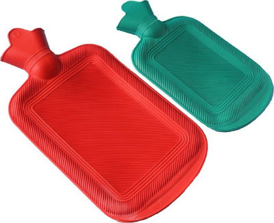 

FUTUREWIZARD easy comfort Non- Electric Hot Water Bag Pack of 2 rubber hot water bag 1 L Hot Water Bag (Multicolor) NON ELECTRIC WATER BAG 1 L Hot Water Bag(Multicolor)