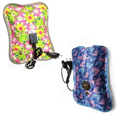

CRETO Best Quality Pain Relief T -087 Combo Pack of Electric 1 L Hot Water Bag(Multicolor)