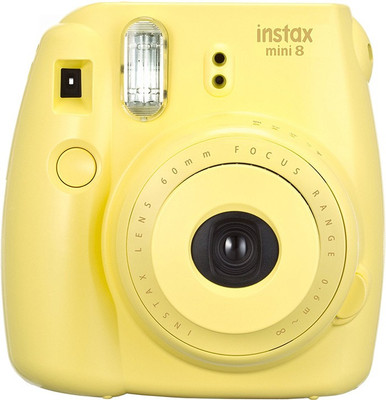 

Fujifilm instax Mini 8 Yellow ( with 10x2 film) Instant Camera(Yellow)