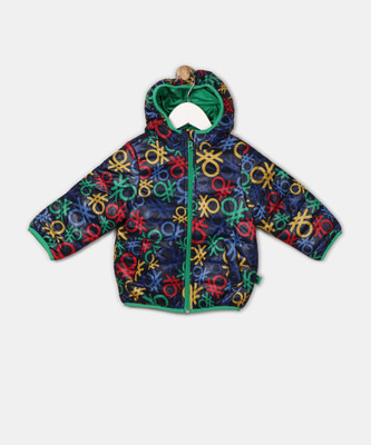 

United Colors of Benetton Full Sleeve Printed Baby Boys Jacket, 901