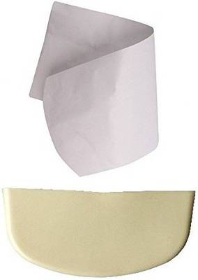 SG Combo of Two- one cricket bat face cover (Size Standard) and one cricket bat toe guard- Cricket Kit