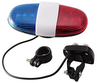 

Protos India.Net Bike Bi-Cycle 4 Mode Horn Police Red Blue Cycle Tail LED Rear Break Light(Red, Blue), Blue;red