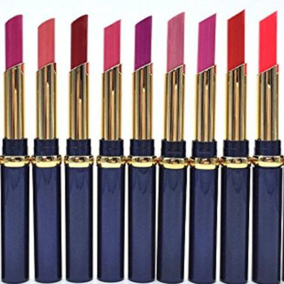 

ADS Waterproof lipstick multicolor set of 9(Multicolor)