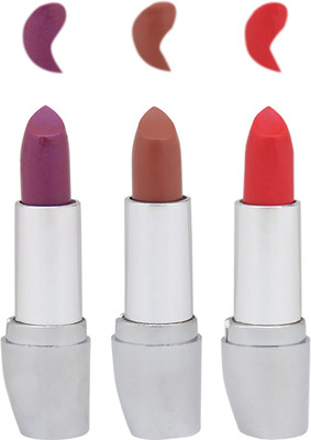 

NutriGlow Set of 3 Lipsticks(Multicolor)