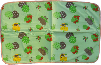 

EasyShop Plastic, Cotton, Rexin Baby Bed Protecting Mat(Multicolor