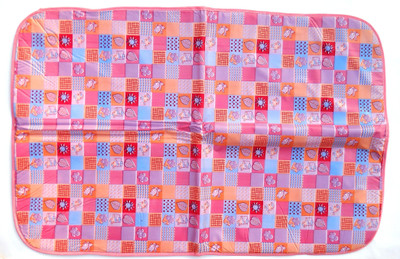 

EasyShop Plastic, Cotton, Rexin Baby Bed Protecting Mat(Multicolor
