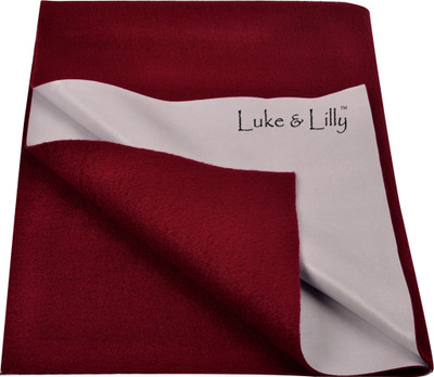 

Luke and Lilly Rubber Baby Bed Protecting Mat(Maroon
