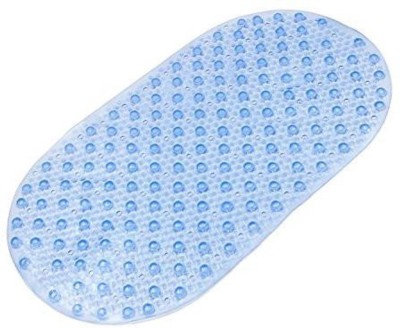 Safecare PVC (Polyvinyl Chloride) Bathroom Mat(Blue, Large)