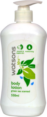 

Watsons Imported Moisturizing Body Lotion Cream with Green Tea extract for Women & Men(550 ml)