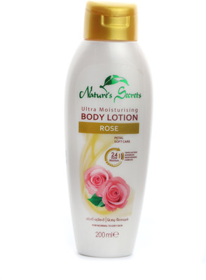 

Nature's Secret Moisturizing Lotion - ROSE(200 ml)