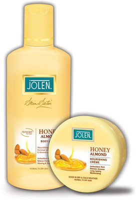 

Jolen Honey & Almonds Care Combo(400 ml)