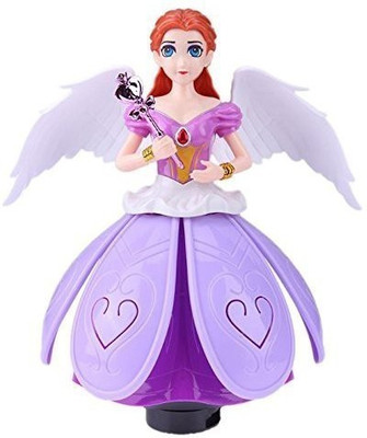 

Twiddle Dancing Angel Girl Robot with Lights and Music(Pink)