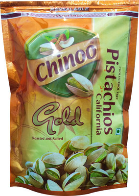 

Chinoo Roasted & Salted California Pistachio Nuts 250g Pistachios(250 g, Pouch)
