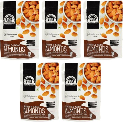 

Wonderland Roasted & Salted Almonds 1kg (Pack of 5-200g Each) Almonds(1000 g, Pouch)