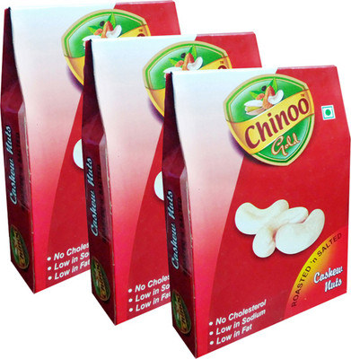 

Chinoo Premium W-240 Roasted Cashew Nuts 250g Cashews(750 g, Box)
